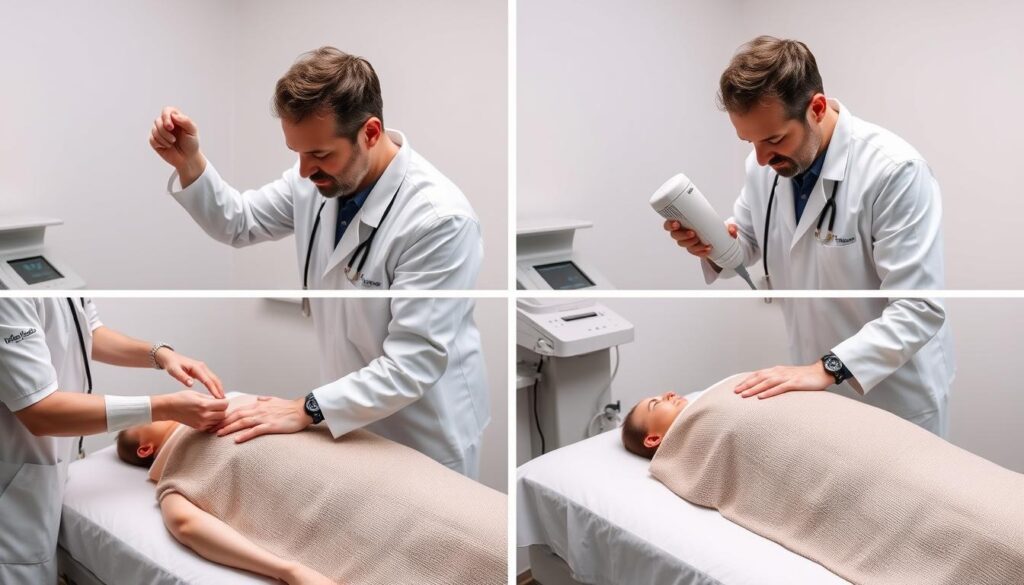 Przebieg zabiegu leczenia zaburzeń erekcji falą uderzeniową Przebieg zabiegu leczenia zaburzeń erekcji falą uderzeniową