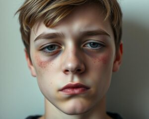 kurze łapki pod oczami w młodym wieku