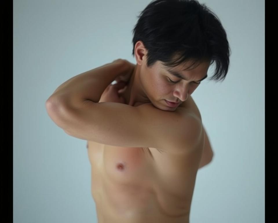 ból między łopatkami promieniujący do klatki piersiowej