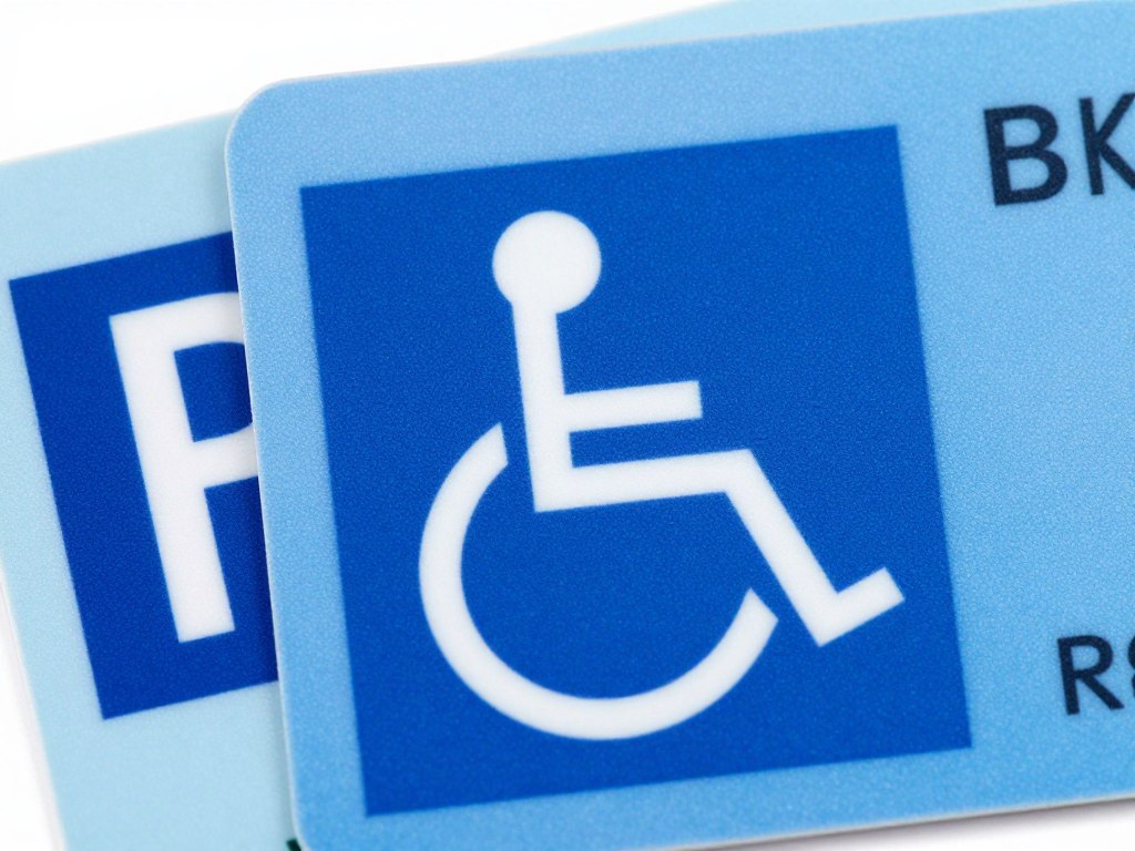 Karta parkingowa dla osób niepełnosprawnych - wzór dokumentu