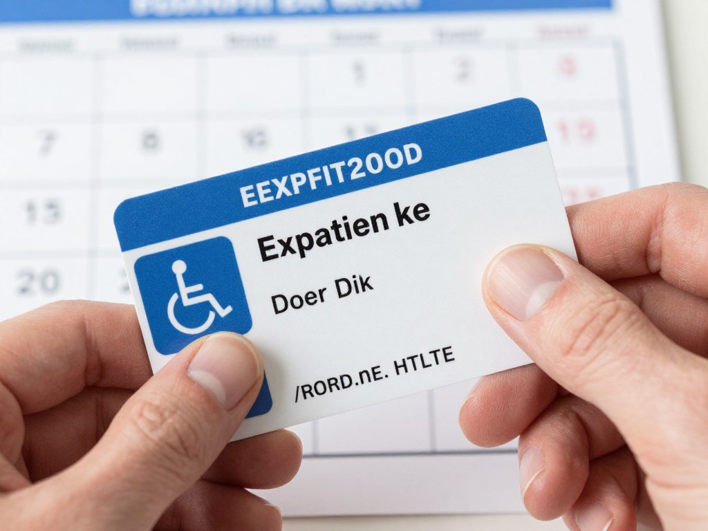 Sprawdzanie daty ważności karty parkingowej Sprawdzanie daty ważności karty parkingowej