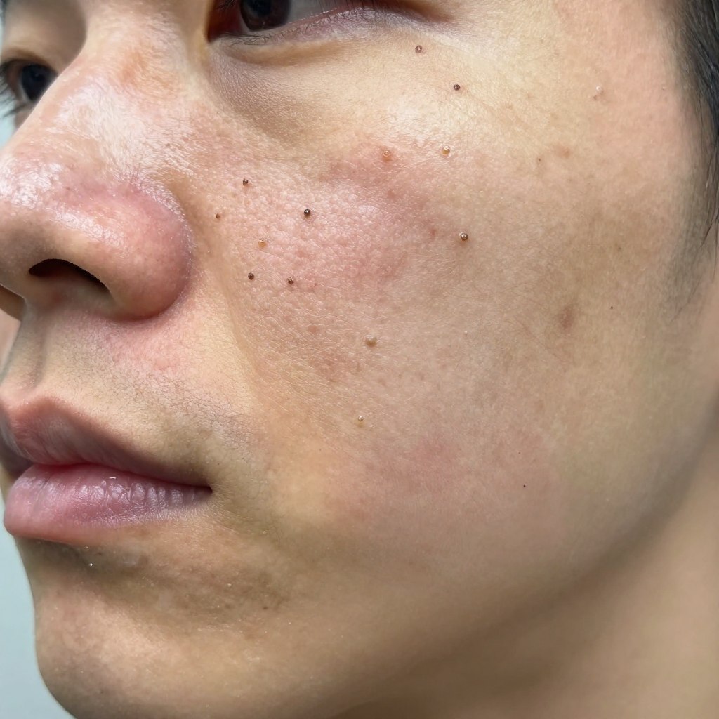 pryszcze na twarzy przyczyna nadmiar białka