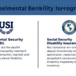 Schemat przedstawiający dwa główne programy pomocy dla niepełnosprawnych w USA - SSI i SSDI