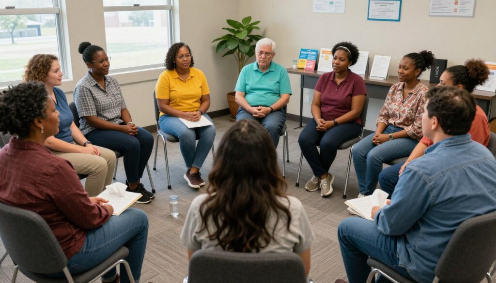 Spotkanie grupy wsparcia dla rodziców dzieci z niepełnosprawnościami w ośrodki i oddanie dziecka Spotkanie grupy wsparcia dla rodziców dzieci z niepełnosprawnościami w ośrodki i oddanie dziecka