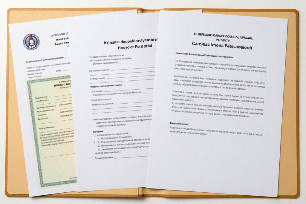 Teczka z dokumentami niezbędnymi przy procedurze oddania dziecka do ośrodki i oddanie dziecka Teczka z dokumentami niezbędnymi przy procedurze oddania dziecka do ośrodki i oddanie dziecka