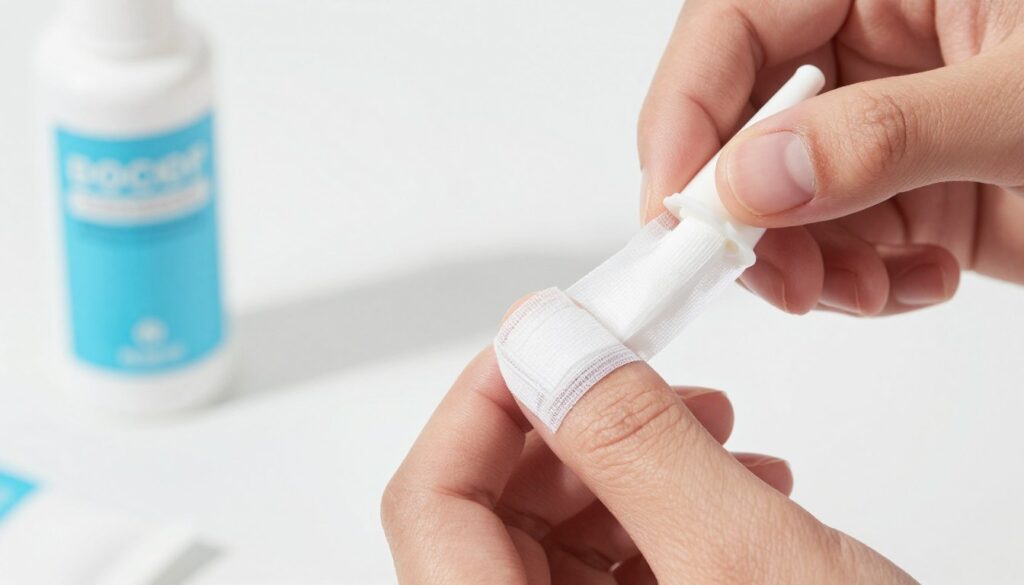 Zapobieganie infekcji stłuczonego paznokcia