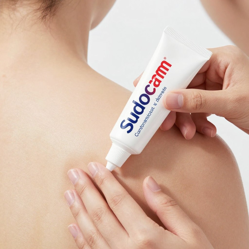 Aplikacja Sudocrem na ciało