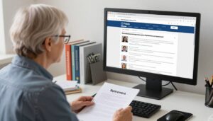 Nauczyciel rozmawiający o rekompensacie do emerytury nauczycielskiej forum