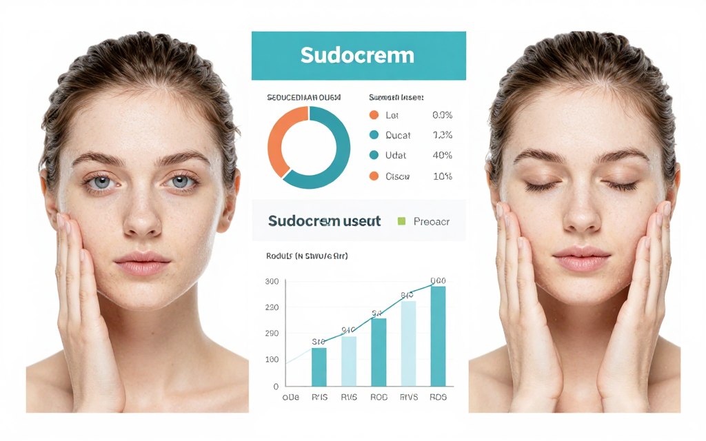 Porównanie efektów Sudocrem