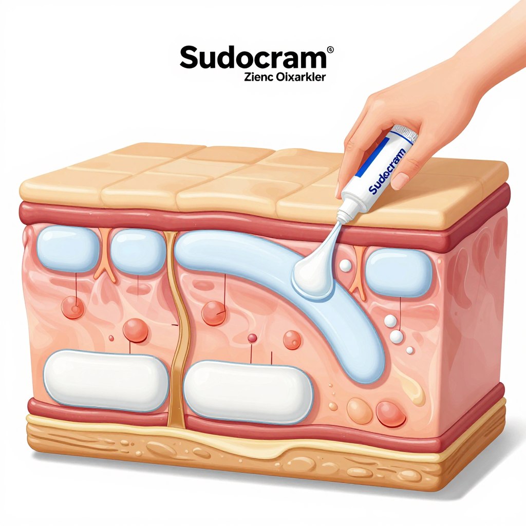 Zastosowanie Sudocrem na skórę