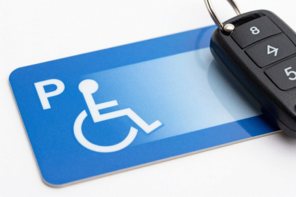 Karta parkingowa dla osób niepełnosprawnych z symbolem 03-L Karta parkingowa dla osób niepełnosprawnych z symbolem 03-L