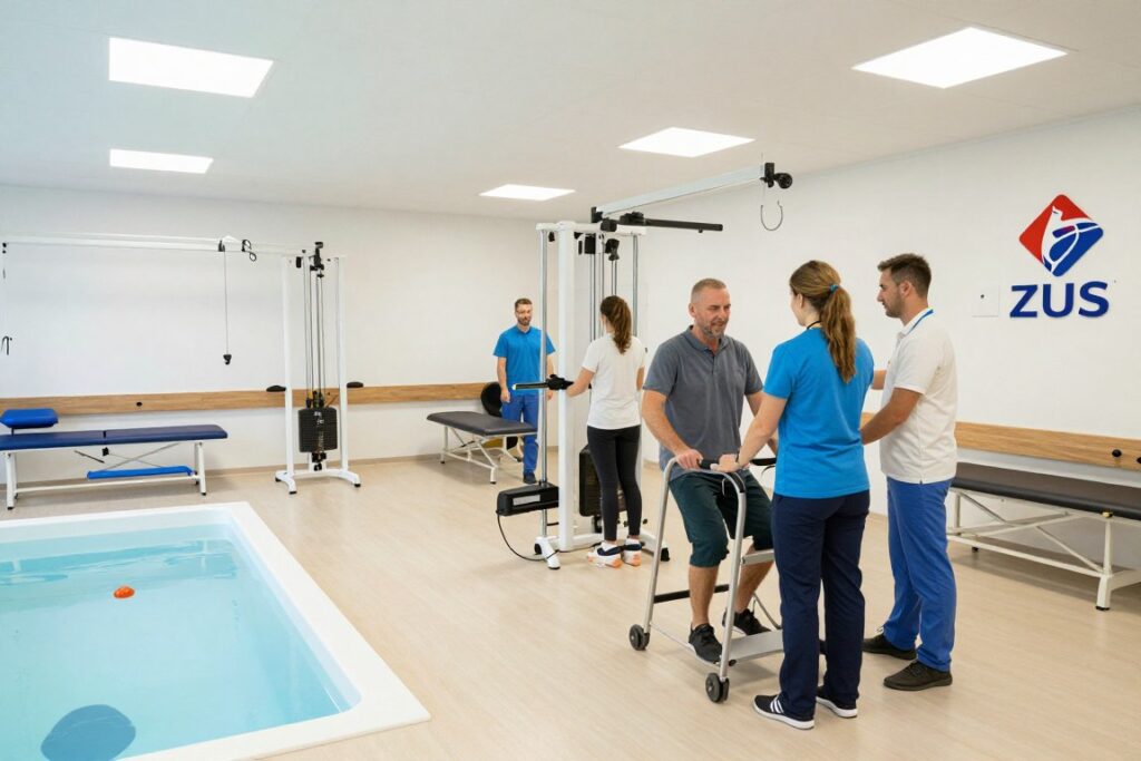 Ośrodek rehabilitacyjny ZUS specjalizujący się w schorzeniach narządu ruchu