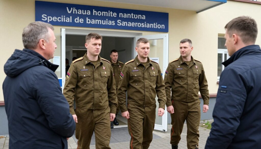 Żołnierze wracający z misji zagranicznej, kwalifikujący się do specjalnego programu sanatoryjnego