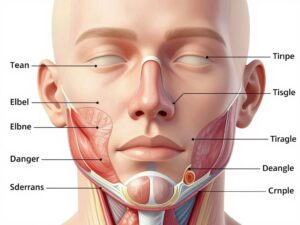trójkąt śmierci na twarzy anatomia