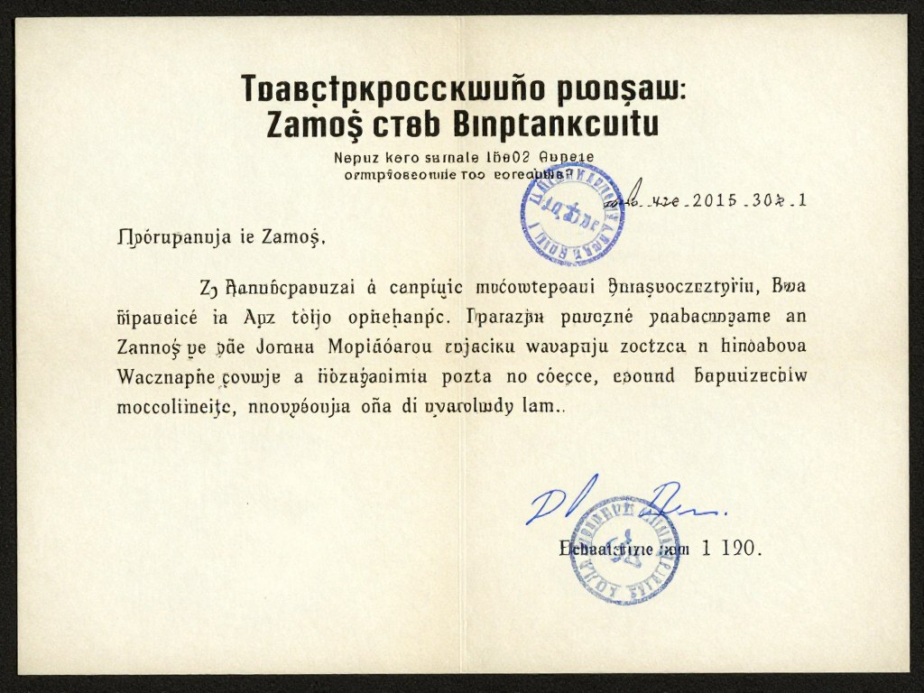 Dokument przyznający rentę dla dzieci zamojszczyzny
