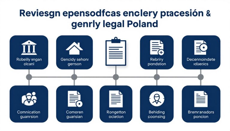 Procedura ustanowienia opiekuna prawnego osoby starszej - schemat postępowania sądowego